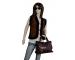 Leather Bag For women's Small Buffalohide Leather Shoulder Bag Cross-body Tote Bag